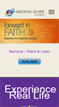 Mobile Screenshot of abidinghope.org